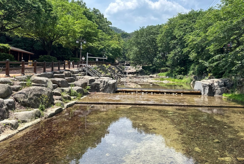 자하동계곡