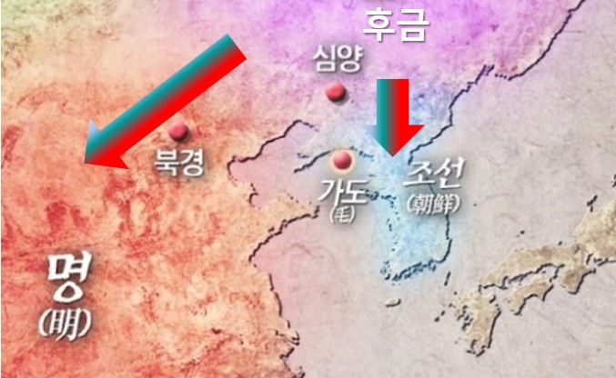 17세기 초, 한반도 주변 정세 출처 역사저널그날