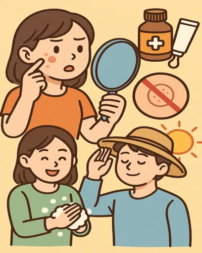 편평사마귀 치료 후 관리와 재발 방지법6