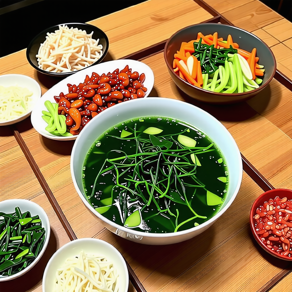 매생이 굴국 끓이는 방법