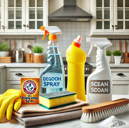 주방 후드 기름때 제거방법