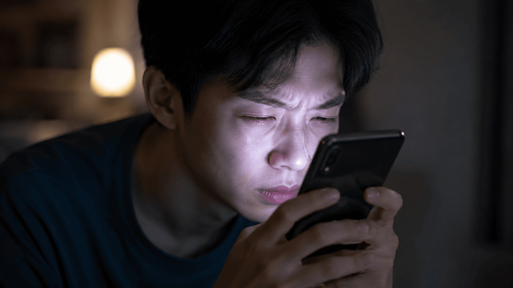 스마트폰 사용과 시력저하 원인
