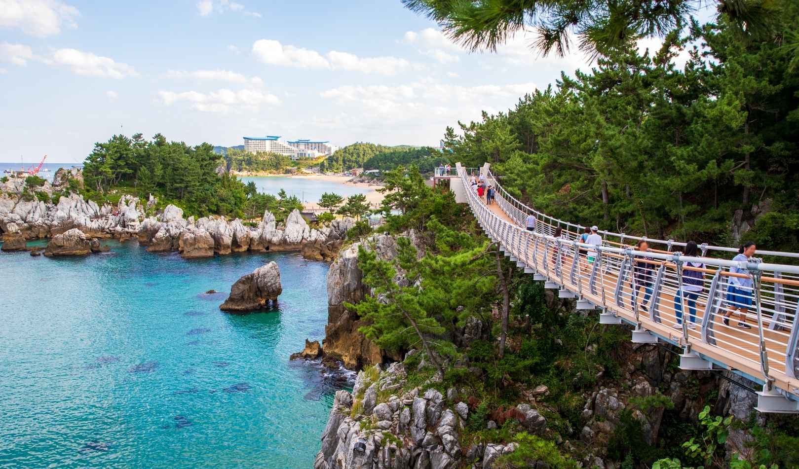 동해 추암 출렁다리