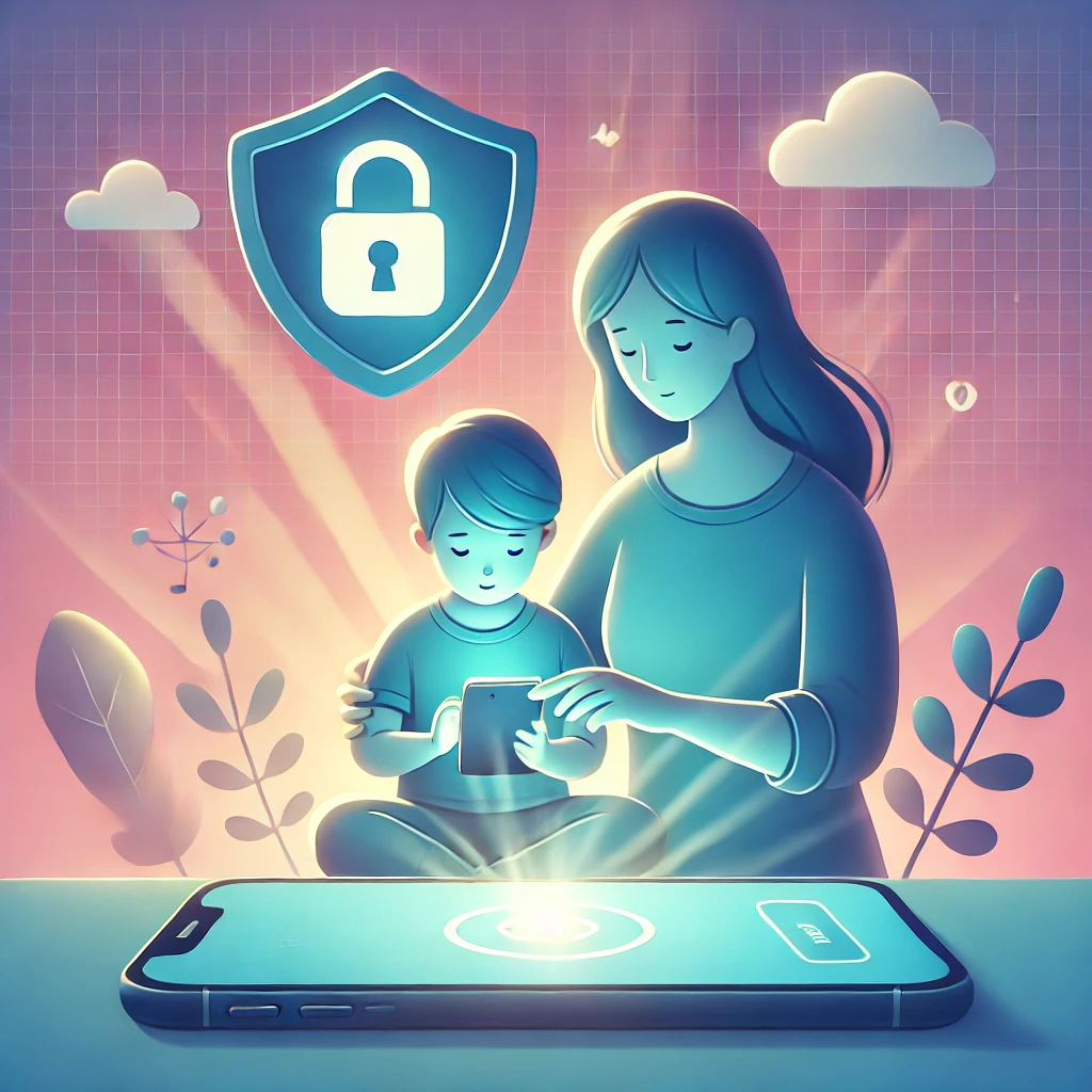 이 사진은 자녀보호앱 관련 이미지 입니다.