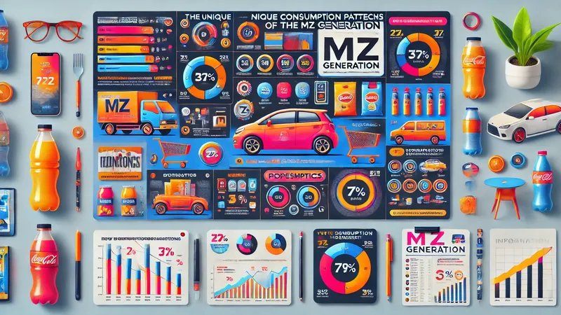 MZ세대 소비 행태 분석 차트