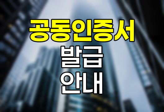 한화손해보험 공동인증서 발급 및 사용 안내