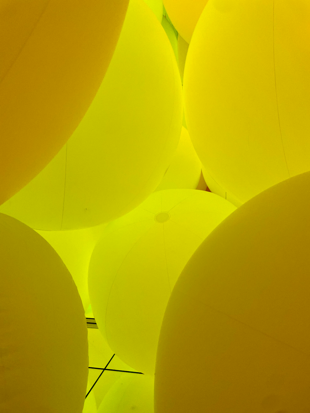 일본 도쿄 팀랩플래닛 관람-평면화하는 세 가지 색과 모호한 아홉 가지 색