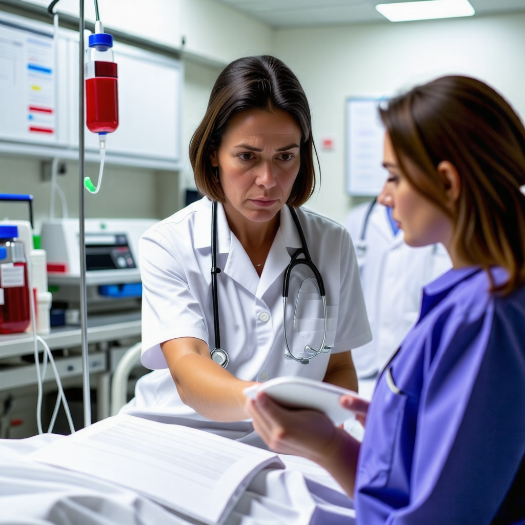 Scenario 7. Repeated Transfusion Patient with Pre-Transfusion Test Older Than 72 Hours → Blood Release Denied, Recollection Initiated