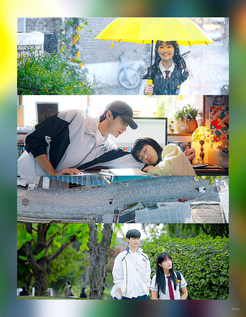 비오는날 달리는 솔이, 선재업고튀어 2화 스틸샷