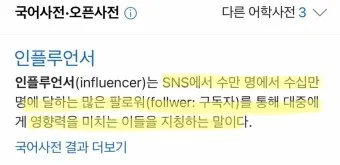 인플루언서 뜻 유래 의미 활용방법_24