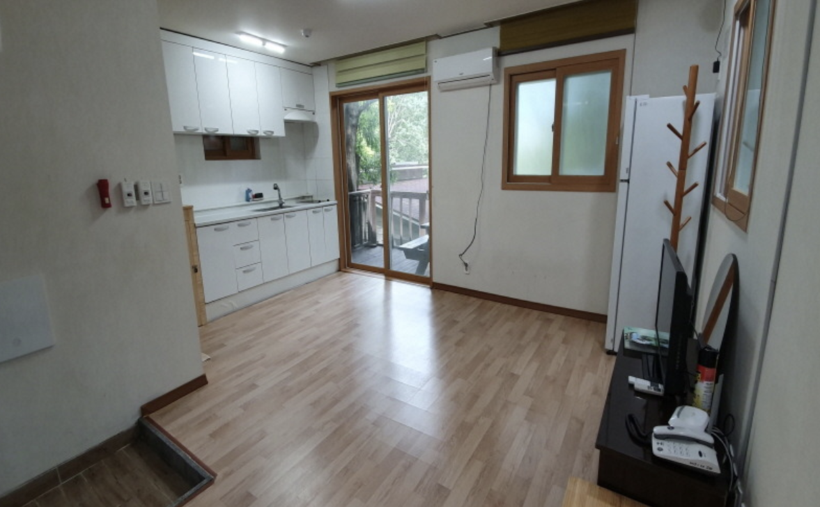 거제자연휴양림 숙박시설 내부