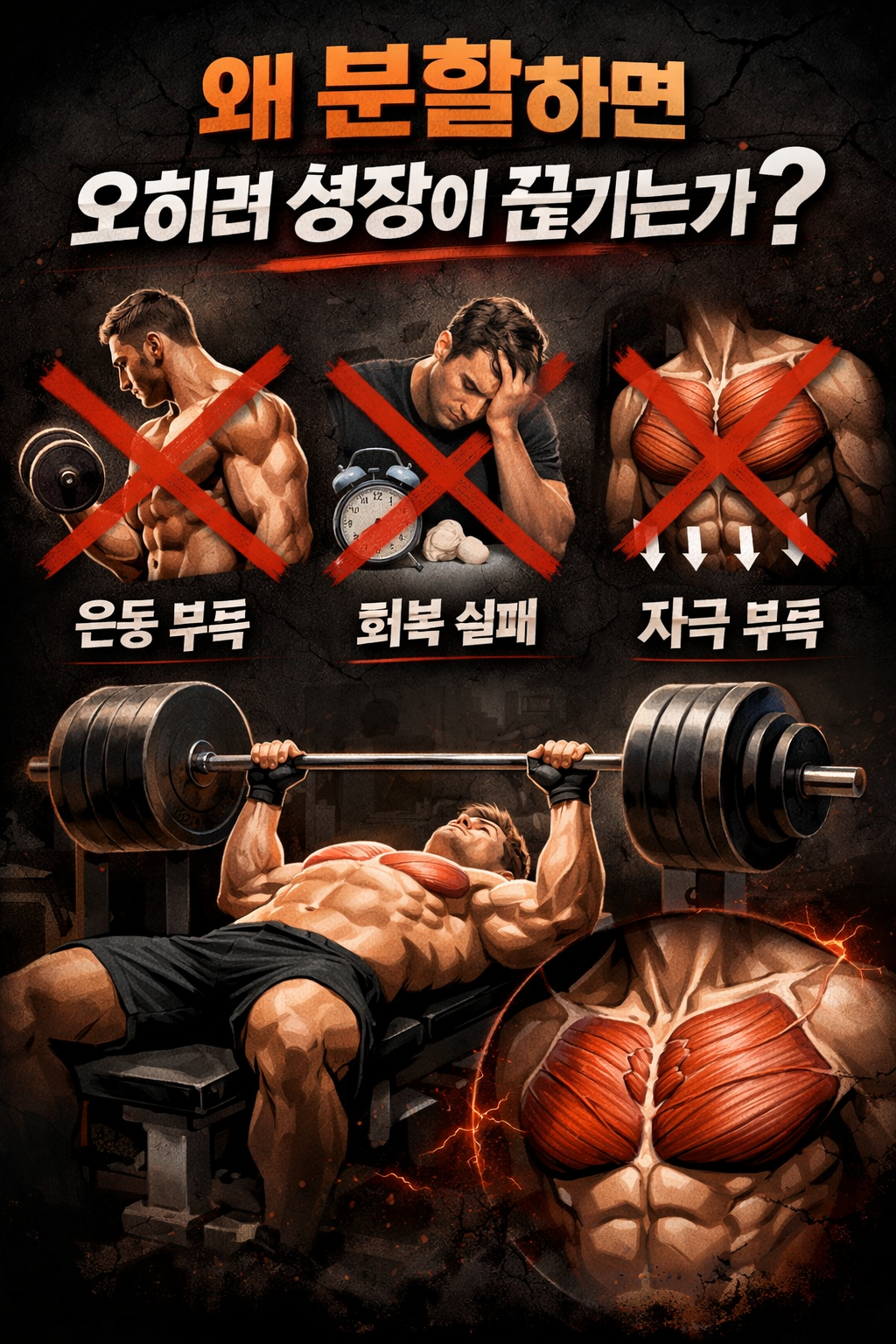 문제 원인:
왜 분할하면 오히려 성장이 끊기는가