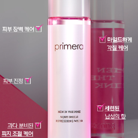 남자 스킨케어 프리메라 맨 인더핑크 토너&모이스처라이저