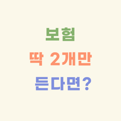 꼭-필요한-보험-2가지