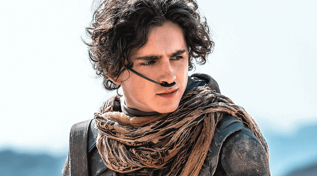 영화 『듄: 파트 2 (Dune: Part Two)』의 한 장면 : 주인공 폴 아트레이드(Paul Atreides)가 프레멘의 전통 복장을 착용한 모습