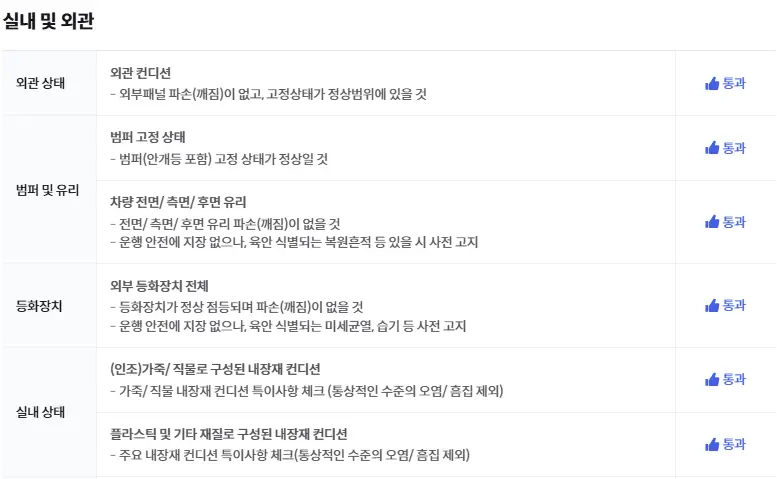 케이카 실내 점검