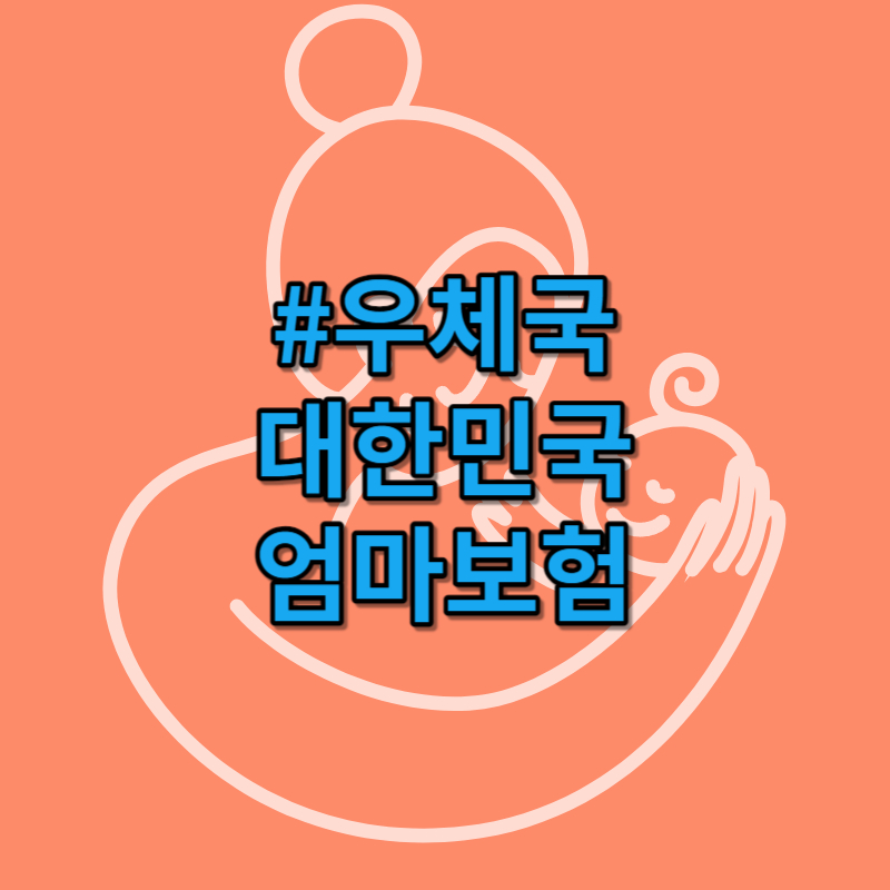 우체국 대한민국 엄마 보험