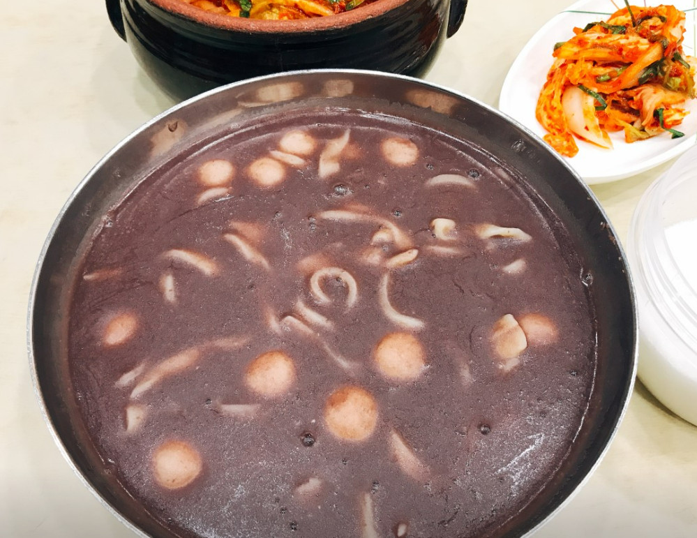 동네한바퀴 동작구 팥칼국수 팥요리