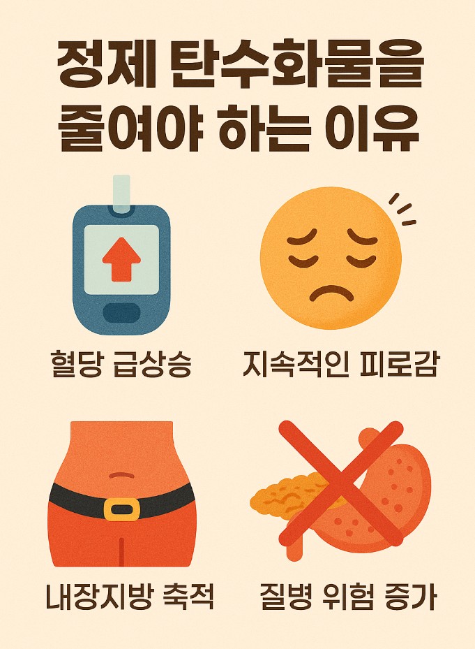 정제탄수화물단점