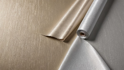 실크벽지와 합지벽지 비교 사진