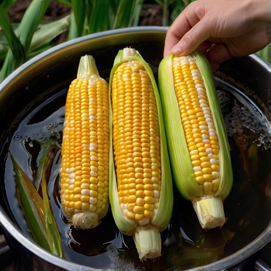 옥수수삶기