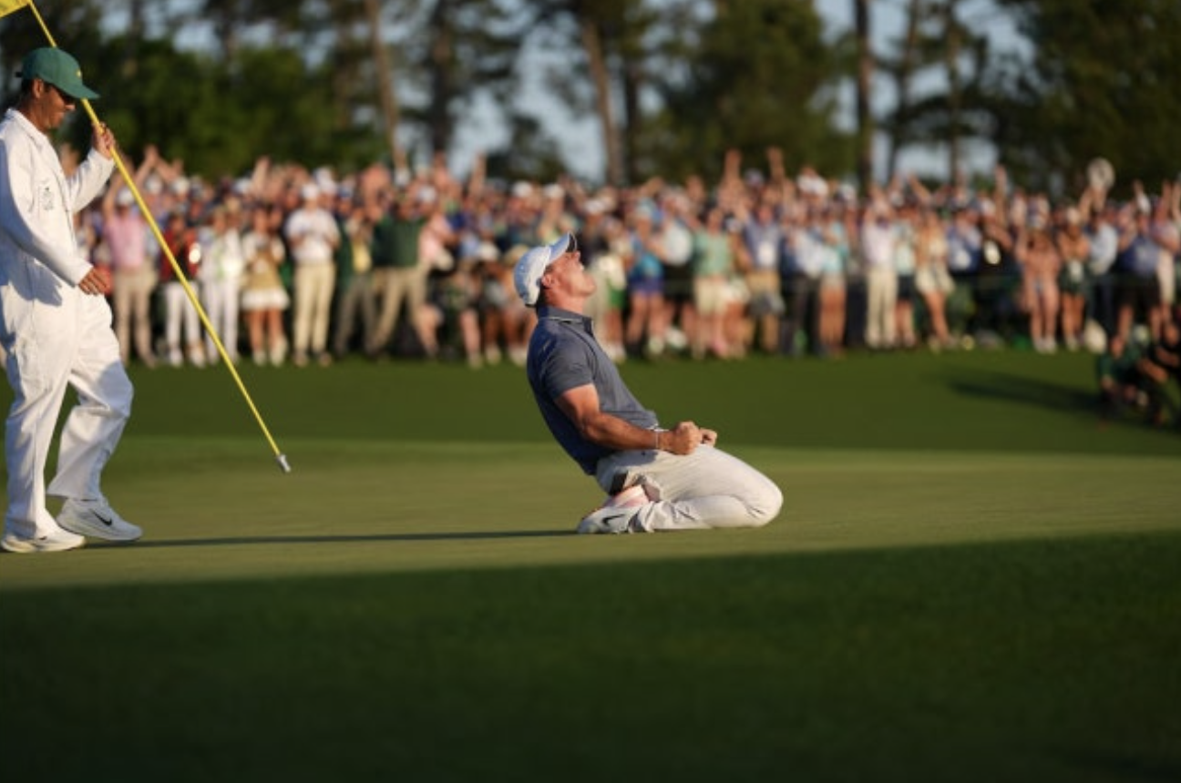 2025 우승을 차지하며 표효하는 로리매킬로이