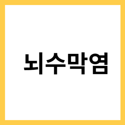 뇌수막염