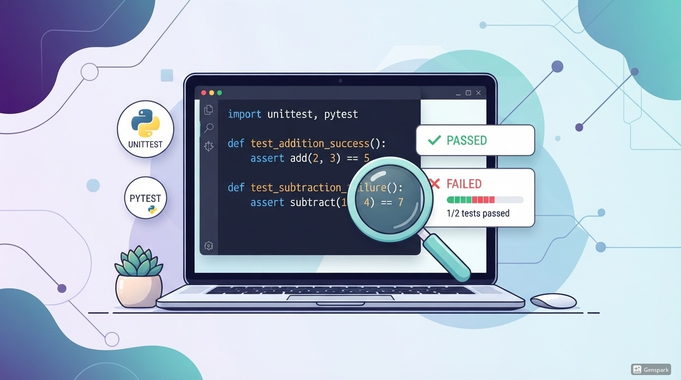 unittest와 pytest로 배우는 파이썬 테스트 코드 작성법