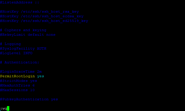 수정하고, 저장하고, 나가기