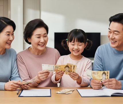 2025 Korea Earned Income Tax Credit complete application guide infographic with eligibility requirements payment schedule and financial benefits