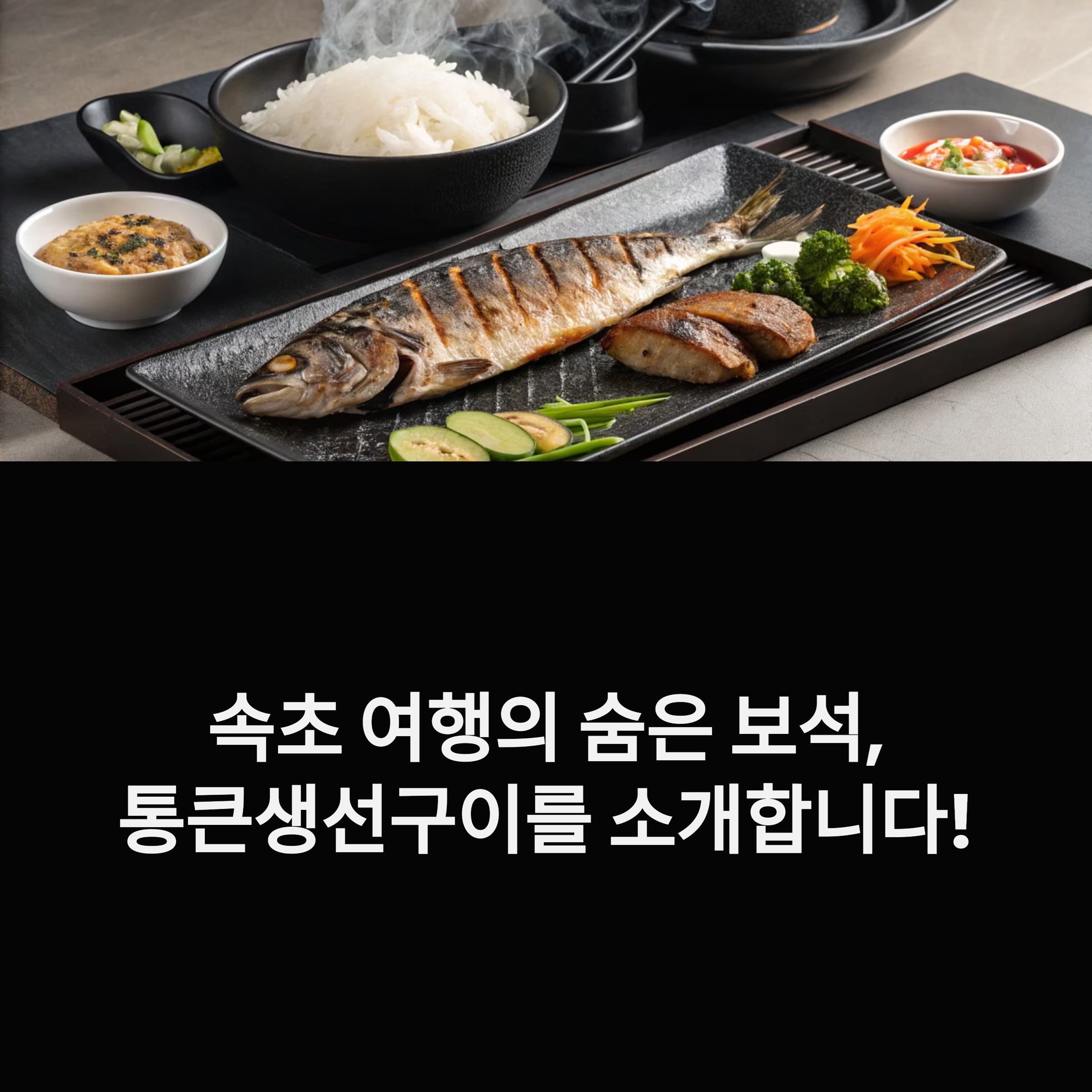 속초 통큰생선구이 최고의 가성비 맛집