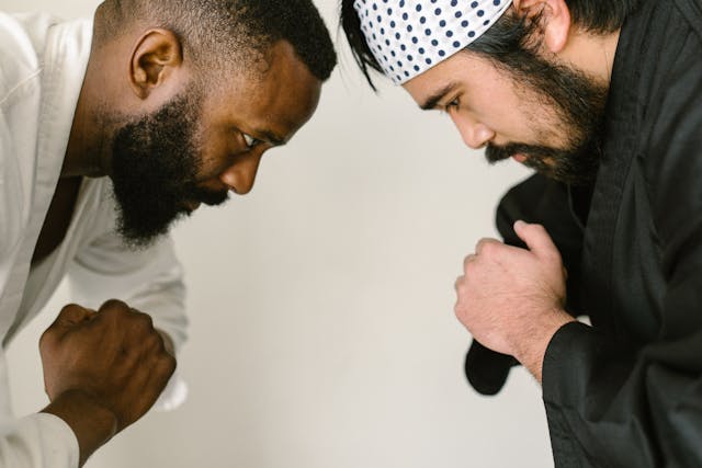 당랑권 수련을 위한 파트너 2인 루틴 구성법