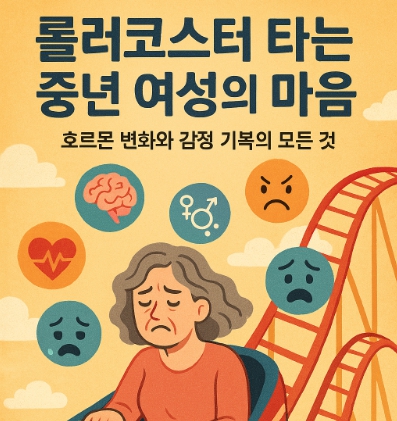롤러코스터 타는 중년 여성의 마음, 호르몬 변화와 감정 기복의 모든 것