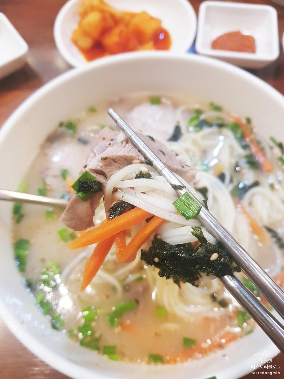 고기국수 맛나게 즐기는 법