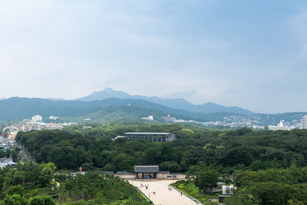 종묘가 바라보이는 곳