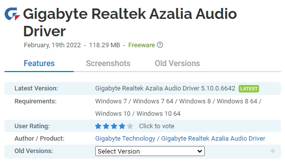 Gigabyte-Realtek-Azalia-Audio-Driver