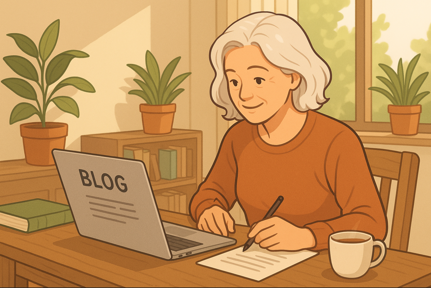 감사 일기나 긍정 노트 쓰기