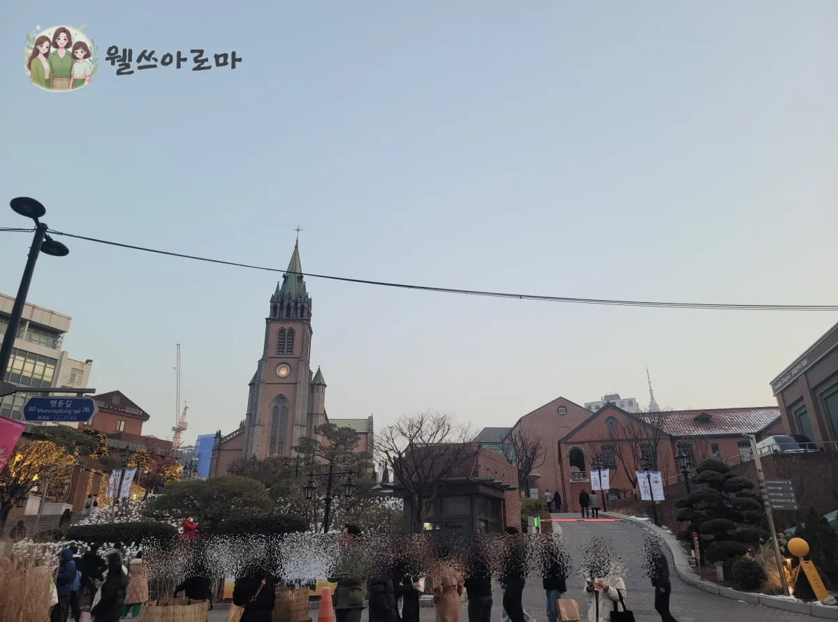 서울명동대성당-전체모습