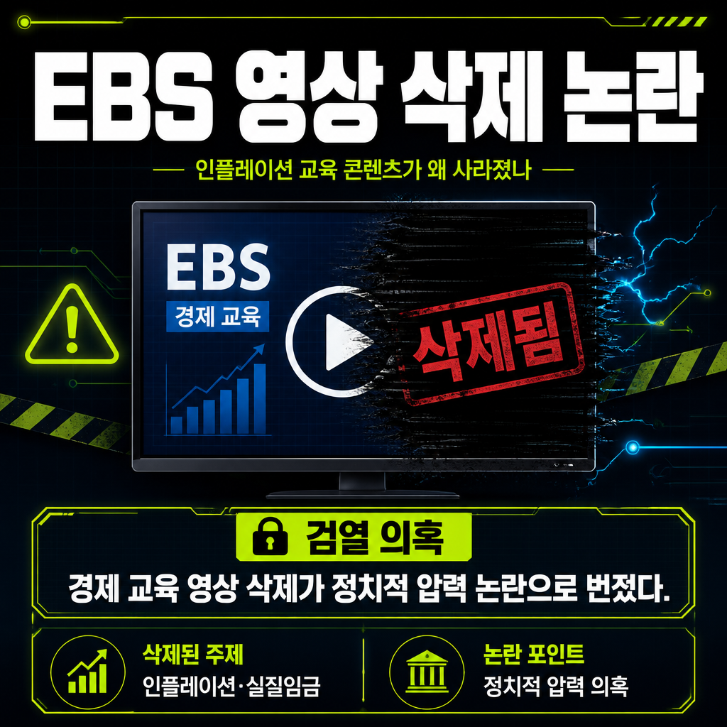 EBS 영상 삭제 논란