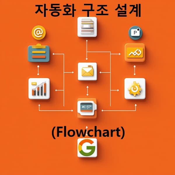 GPT와 Zapier의 자동화 흐름을 시각적으로 보여주는 이미지