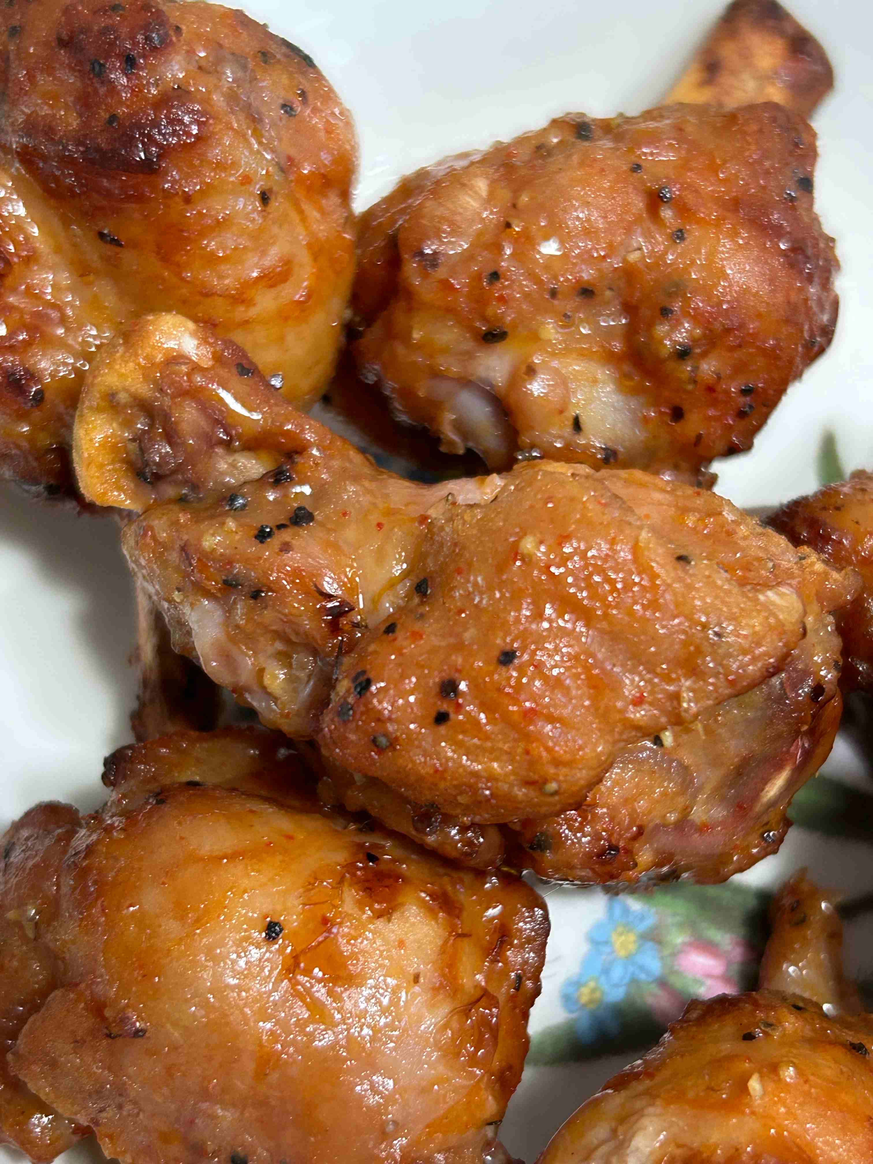 치킨을 가까이에서 찍은 모습