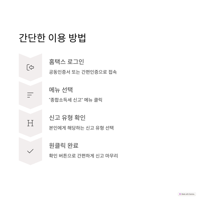 국세청 종합소득세 환급
