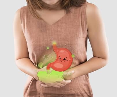 명치 부위 통증 이미지