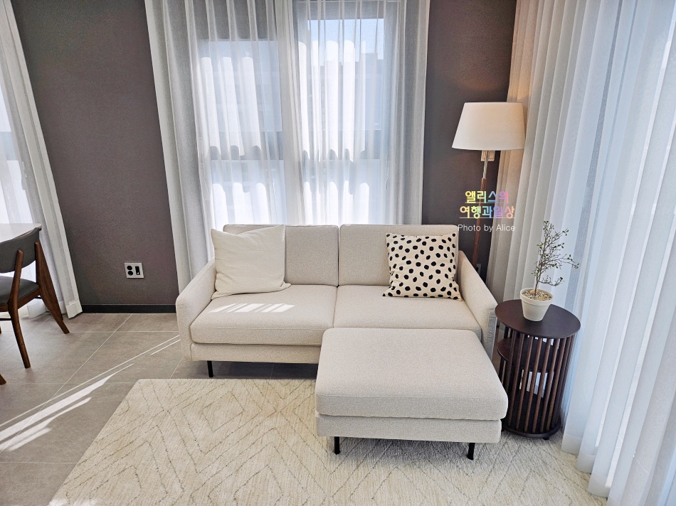 부산 롯데월드 숙소 추천, 그랜드 오시리아 레지던스 투 베드룸 패밀리 시티뷰 솔직후기