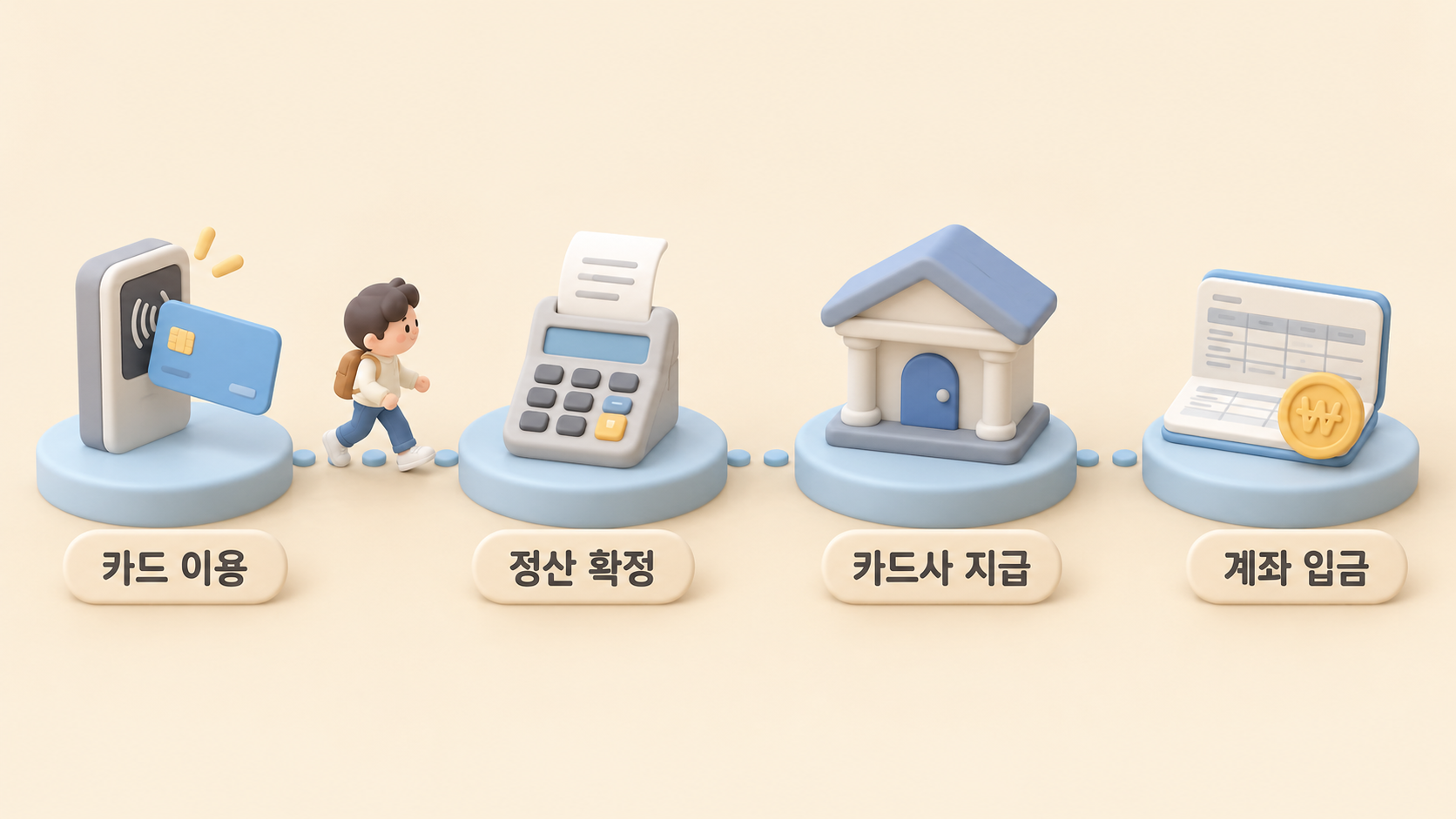 환급금 정산 징검돌