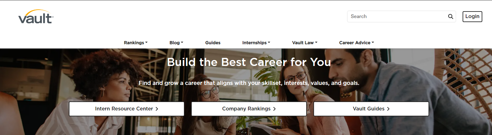 해외 취업사이트 추천 BEST 6 - 볼트(Vault)