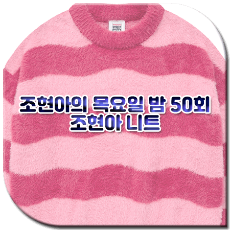 조현아의 목요일 밤 50회 조현아 니트