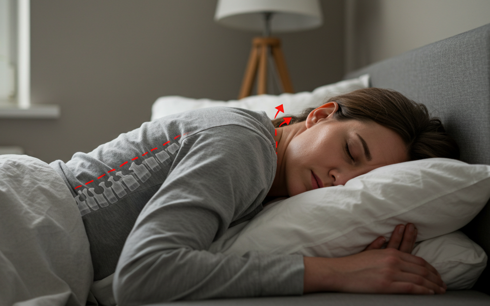 엎드려 자는 자세