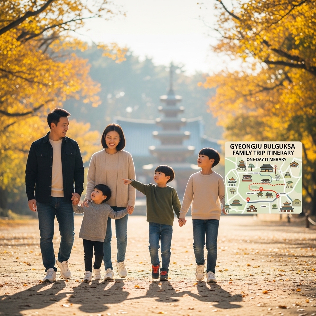 경주 불국사 가족 여행 코스 완벽 정리 (아이 동반 하루 일정 추천)