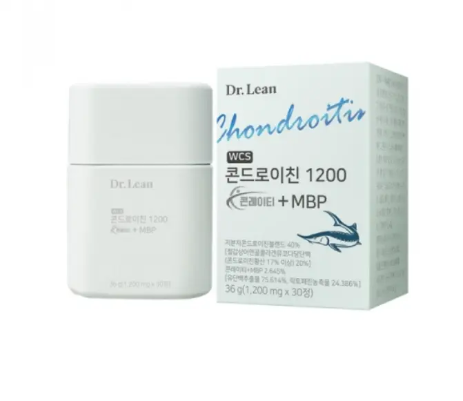 노인 무릎·관절 통증엔 닥터린 콘드로이친 1200 효능·복용법·후기 총정리